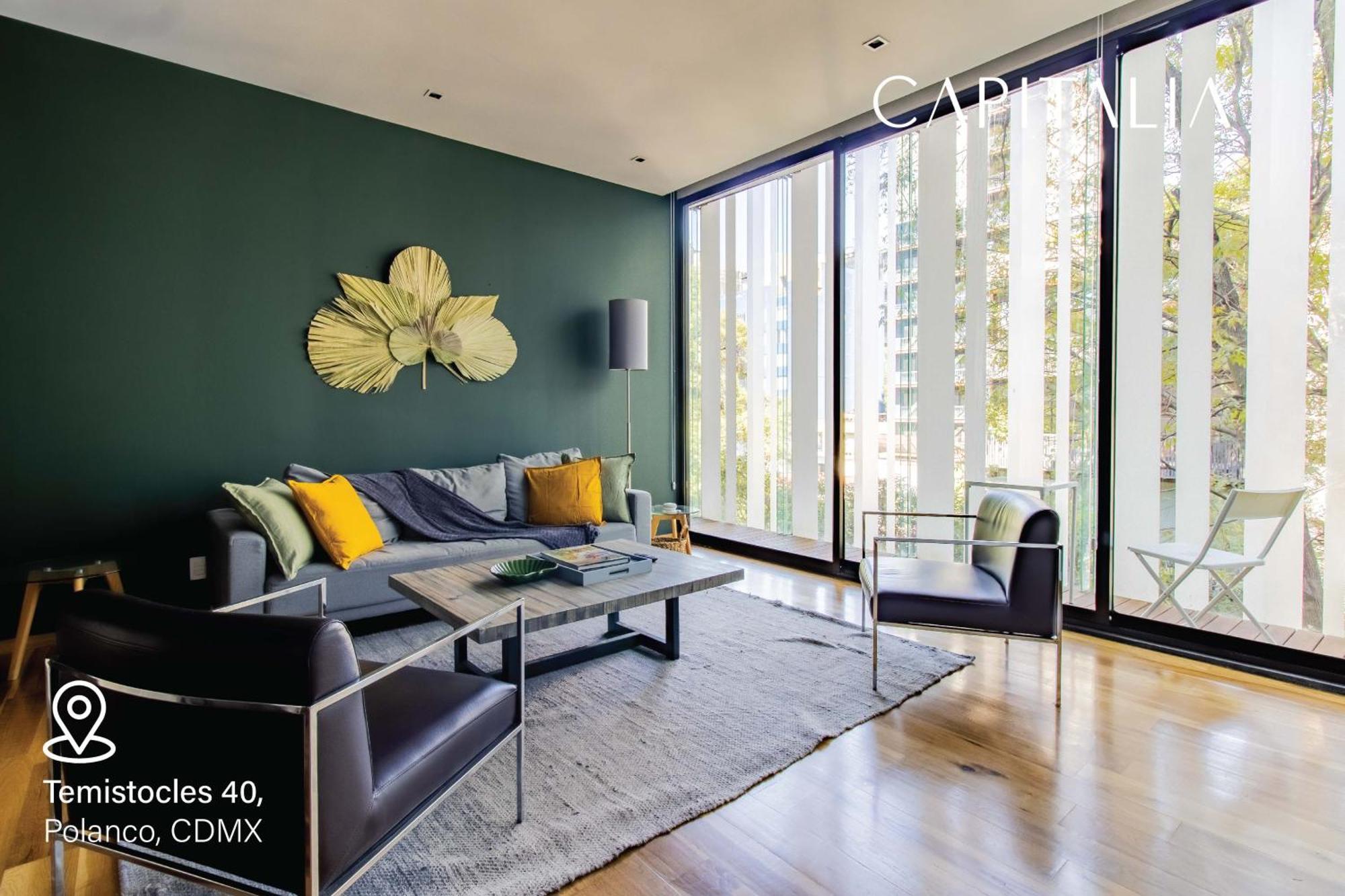 Capitalia - Luxury Apartments - Temistocles 40 メキシコシティ エクステリア 写真